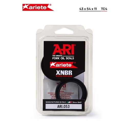 ARIETE HONDA CRF 250 L ÖN AMORTİSÖR YAĞ KEÇESİ (13/21) ARIETE ARI.053 43X54X11 TEK YAYLI