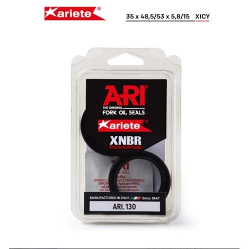 ARIETE YAMAHA X-MAX 250 ÖN AMOTİSÖR TOZ KEÇESİ (05/21) ARI.130 35X48,5/53X5,8/15 TOZ KEÇESİ