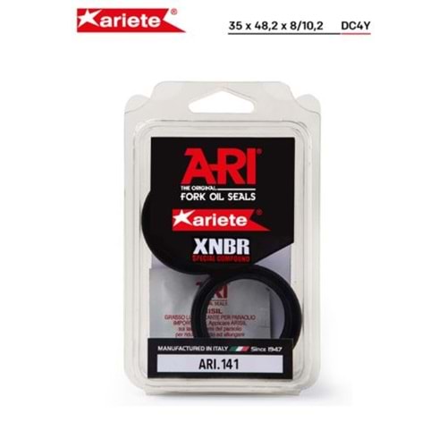 YAMAHA X-MAX 125 / IRON MAX ÖN AMORTİSÖR YAĞ KEÇESİ (16/20) ARIETE ARI.141 TEK YAYLI