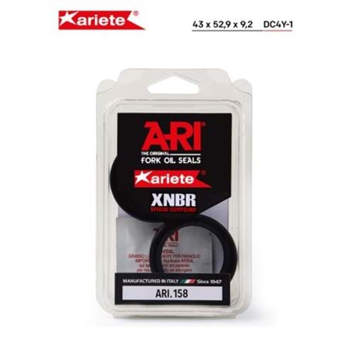 KTM 250 DUKE / RC ÖN AMORTİSÖR YAĞ KEÇESİ (14/20) ARIETE ARI.158 43X52,9X9,2 TEK YAYLI