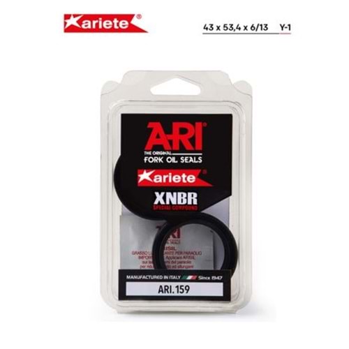 KTM DUKE 125 ÖN AMORTİSÖR YAĞ KEÇESİ (11/19) ARIETE ARI.159 43X53,4X6/13 TOZ KEÇESİ
