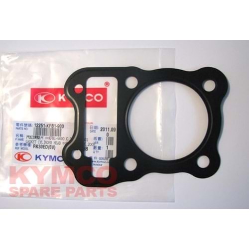 Kymco MXU 150 Silindir Üst Conta Orijinal 12251-KFB1-900