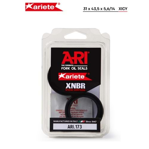 ARIETE ARI.173 ÖN AMORTİSÖR TOZ KEÇESİ 31 X 43,5 X 5,6/14 XICY