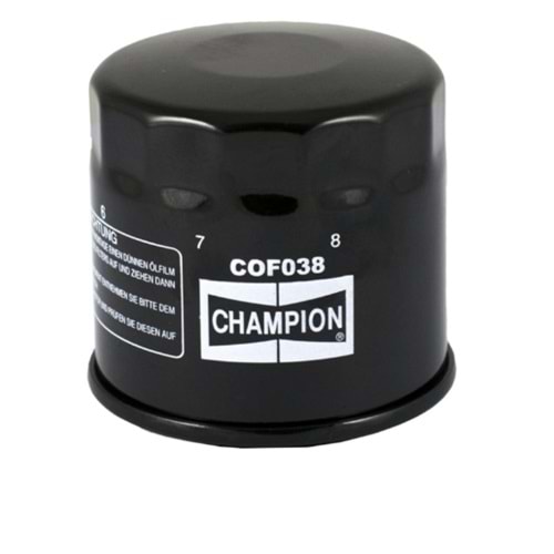 Champion COF038 Yağ Filtresi SUZUKİ BURGMAN V-STROM CHAMPION