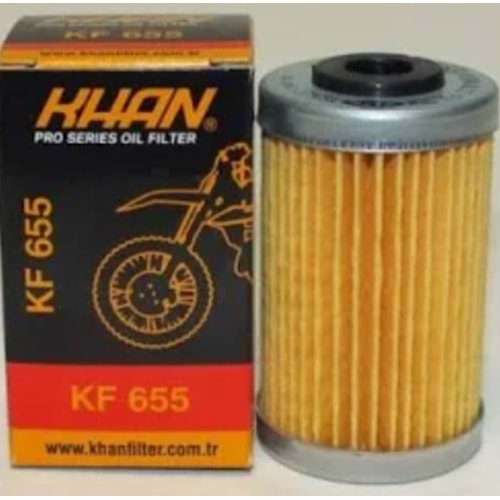 KHAN Kf-655 Yağ Filtresi HF 655 HUSQVARNA FE-FC/FE KTM EXC F SX-F