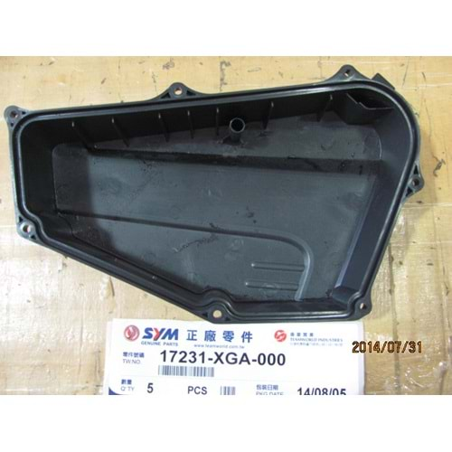 SYM FİDDLE 3 125- 200 HAVA FİLTRE KUTUSU KAPAĞI 17231-XGA-000