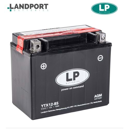 LP (LandPort) YTX12-BS AGM AKÜ
