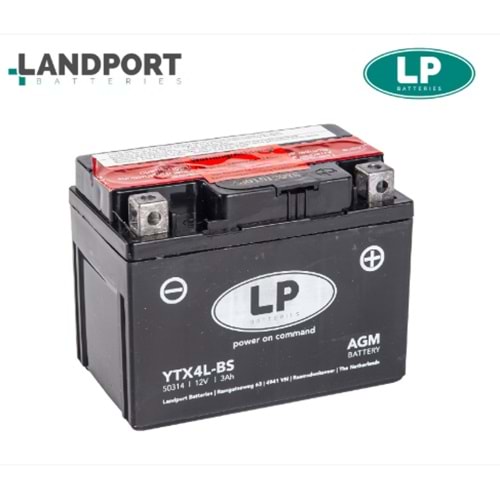 LP (LandPort) YTX4L-BS AGM AKÜ