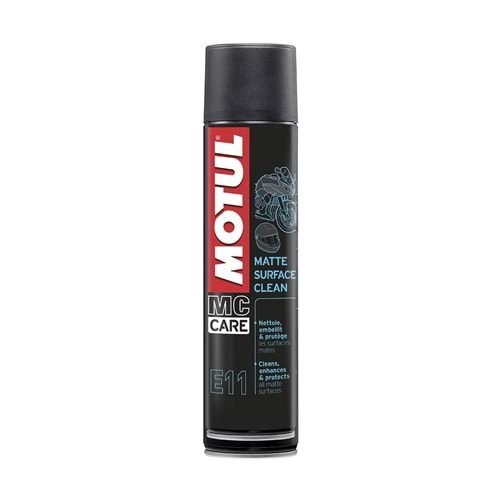 MOTUL E11 MAT YÜZEY TEMİZLİĞİ SPREYİ 400ML MC CARE™