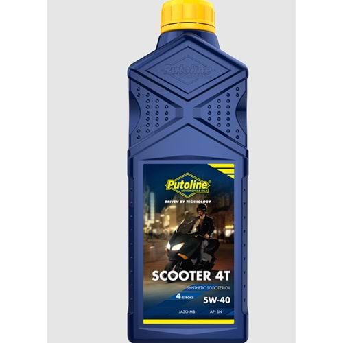 1 L bottle Putoline Scooter 4T 5W-40 70424