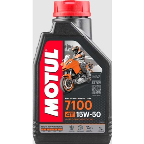 MOTUL 7100 15W50 MOTOR YAĞI 1LT TAM SENTETİK