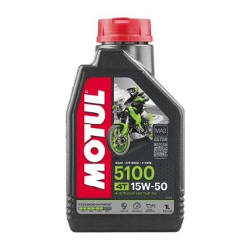 MOTUL 5100 15W50 1 LT MOTOR YAĞI