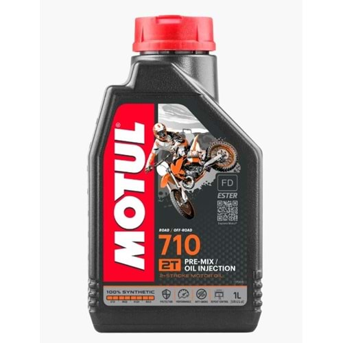 MOTUL 710 2T 2 ZAMANLI MOTOR YAĞI 1LT