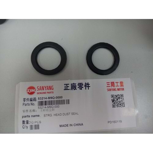 SYM MAŞA TOZ KEÇESİ 53214-M9Q-000 (1 ADET)UYUMLU MODELLER İÇİN İLETİŞİME GEÇİNİZ