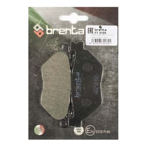 HYSOUNG GV 650 YAMAHA XTZ 1200 MIDNIGHT STAR ARKA FREN BALATASI ORGANİK BRENTA FT 3139
