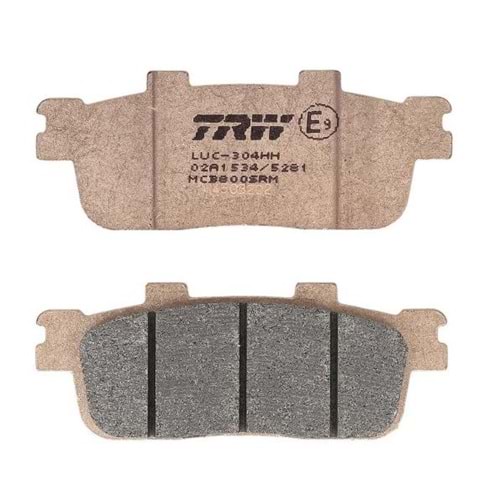 TRW MCB800SRM Ön Fren Balatası | SYM – Aprilia – Ducati – KTM Uyumlu | Sinter Metal | Yüksek Performans
