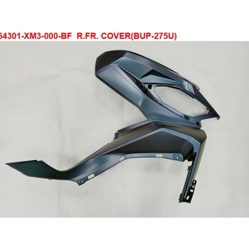 SYM JET X 125 MOR BUKELAMUN SAĞ ÖN GÖGÜS GRENAJ 64301-XM3-000-BF ORJİNAL