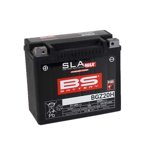 BS BATTERY BGZ20H SLA MAX AKÜ ORJİNAL
