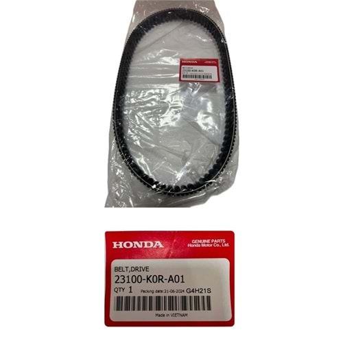 Honda Sh 125 Kayış 2024-2025 23100-K0R-A01 ORJİNAL