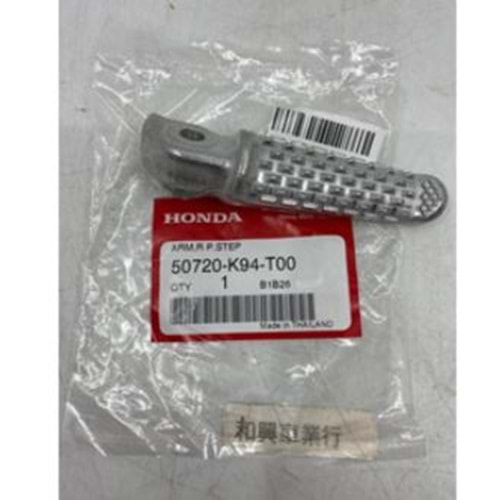 HONDA CB250 CB125 CB650 CBR650 SAĞ AYAK PEG 50720-K94-T00