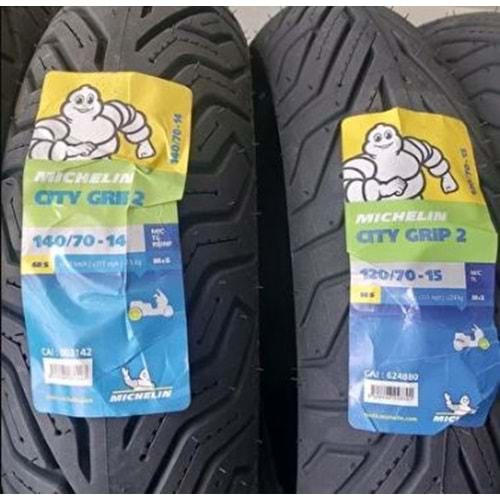 MİCHELİN CİTY GRİP 2 120/70-15 140/70-14 ÖN ARKA TAKIM LASTİK