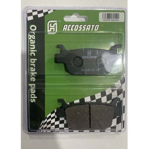 HONDA FORZA 250 ADV 350 ARKA FREN BALATASI ACCOSSATO AGPP95OR