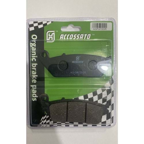 HONDA CBR 250 R ÖN FREN BALATASI ACCOSSATO AGPA72OR