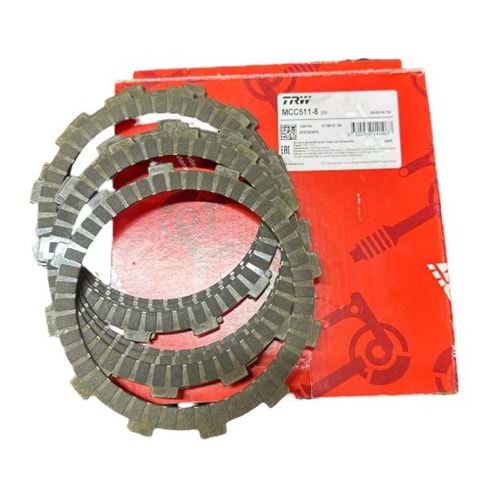 TRW MCC511-8 KTM EXC 2016 SONRASI DEBRİYAJ BALATASI HUSQVARNA GASGAS UYUMLU