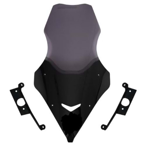 SYM JET X 125 22-25 ÖN TUR CAMI ORJ. FÜME CAM4