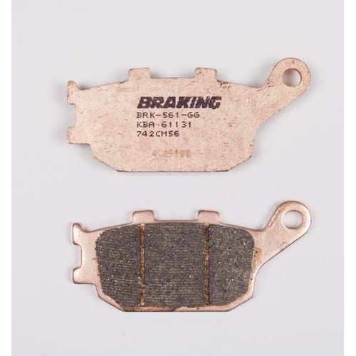 HONDA TRANSALP 750 ARKA FREN BALATASI SİNTERLİ 742CM56