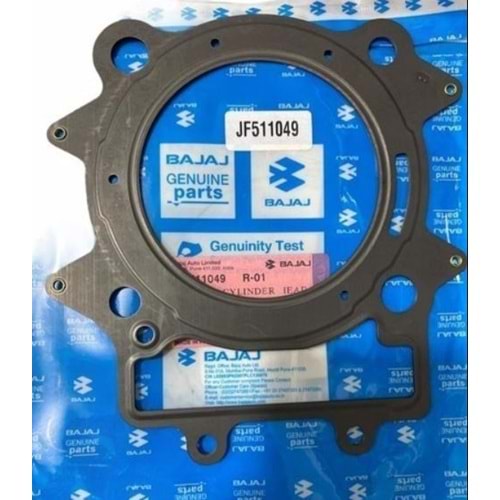 BAJAJ DOMİNAR 400 SİLİNDİR KAPAK SAC CONTA ORİJİNAL JF511049
