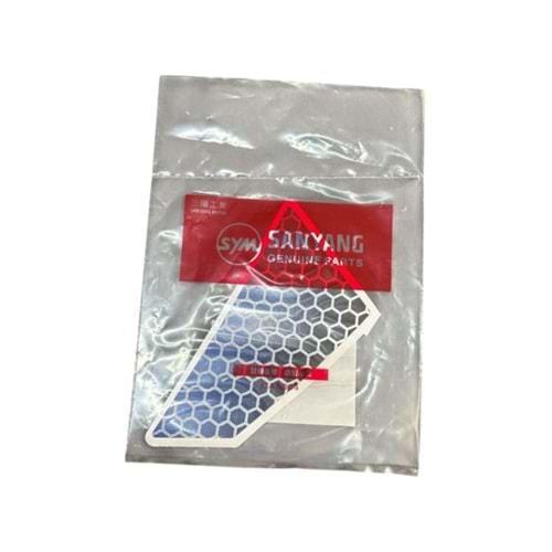 SYM NH X 125 ÖN SOL PANEL ÇIKARTMA MAVİ 17512-NHA-000-T2