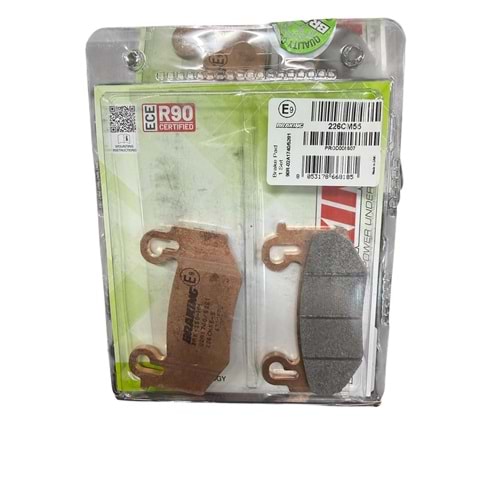 BRAKING SİNTERLİ ÖN FREN BALATASI BMW 1300 GS (2 PAKET KULLANILIR) 226CM55