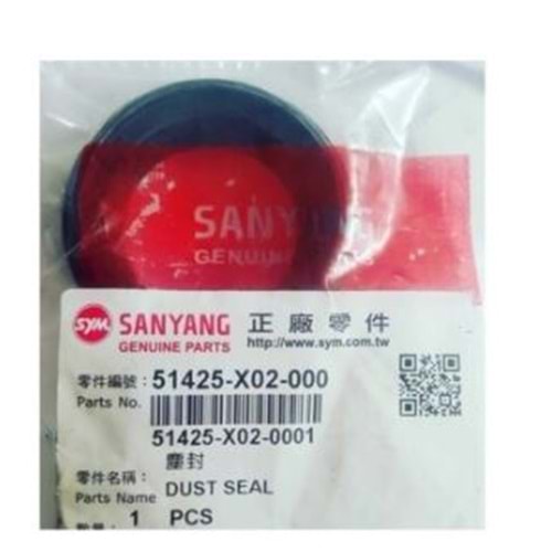 SYM XS 125 ÖN MAŞA TOZ KEÇESİ 51425-X02-000