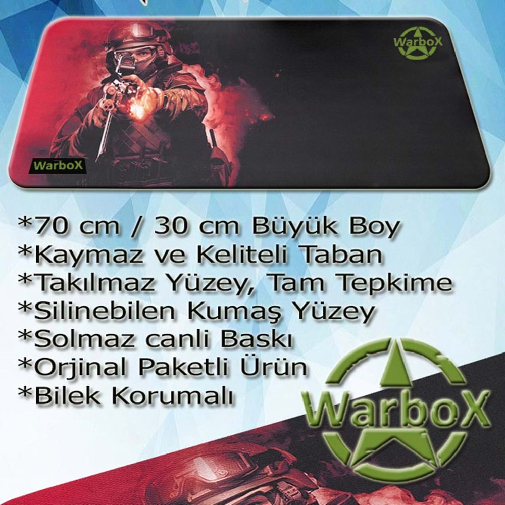 Warbox Leo Pro i3 9100 8GB Ram 256gb SSD R7 240-4GB E.Kartı 19.5 FHD Mntr Oyuncu Bilgisayarı