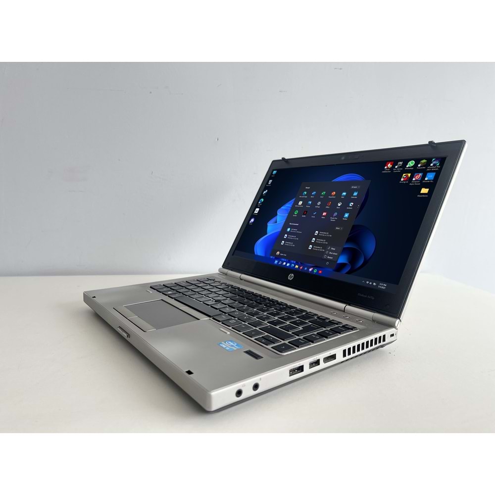 Hp Elitebook 8470P İntel i5 3230m Turbo:3.20ghz 8Gb Ram 128GB 2.5 SSD 14