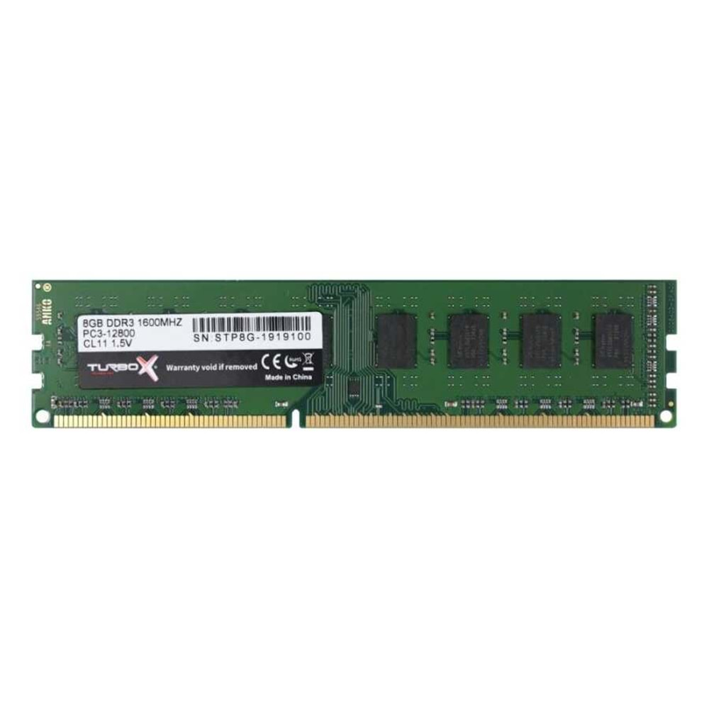 Turbox Evorion S 8GB DDR3 1333Mhz PC Ram