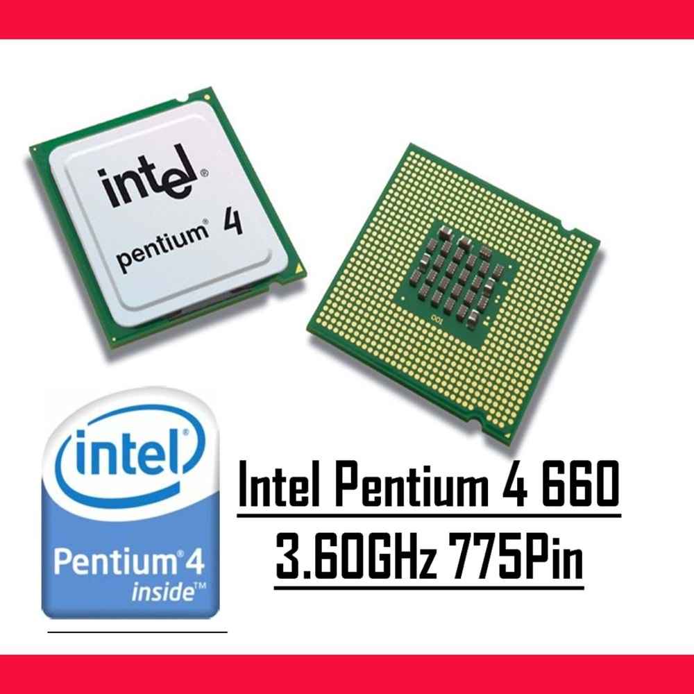 İntel Pentium P4 631 3.00 GHz 2 MB LGA 775p