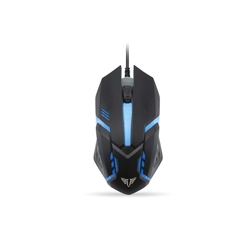 Everest SM-G62 Usb Siyah Işıklandırmalı Oyuncu Mouse