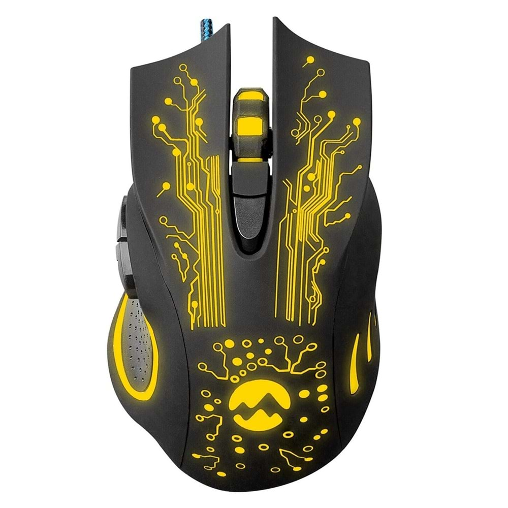 Everest SM-790 SWANKY Siyah 3200 DPİ Gaming Oyuncu Mouse