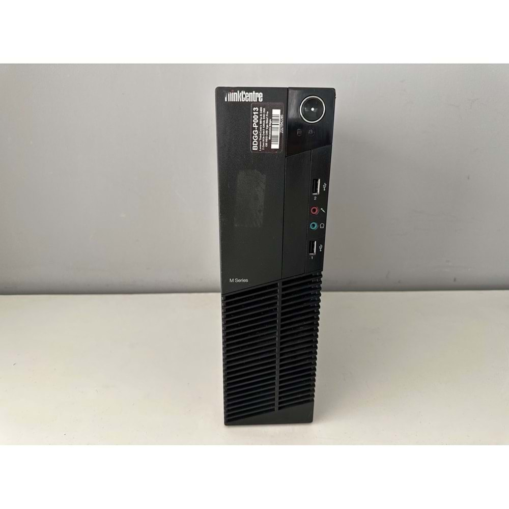 Lenovo Thinkcentre M91p Slim / İ5-2400- 3.10ghz / 8Gb Ddr3 /128Gb SSD+120Gb HDD /LENOVO 17