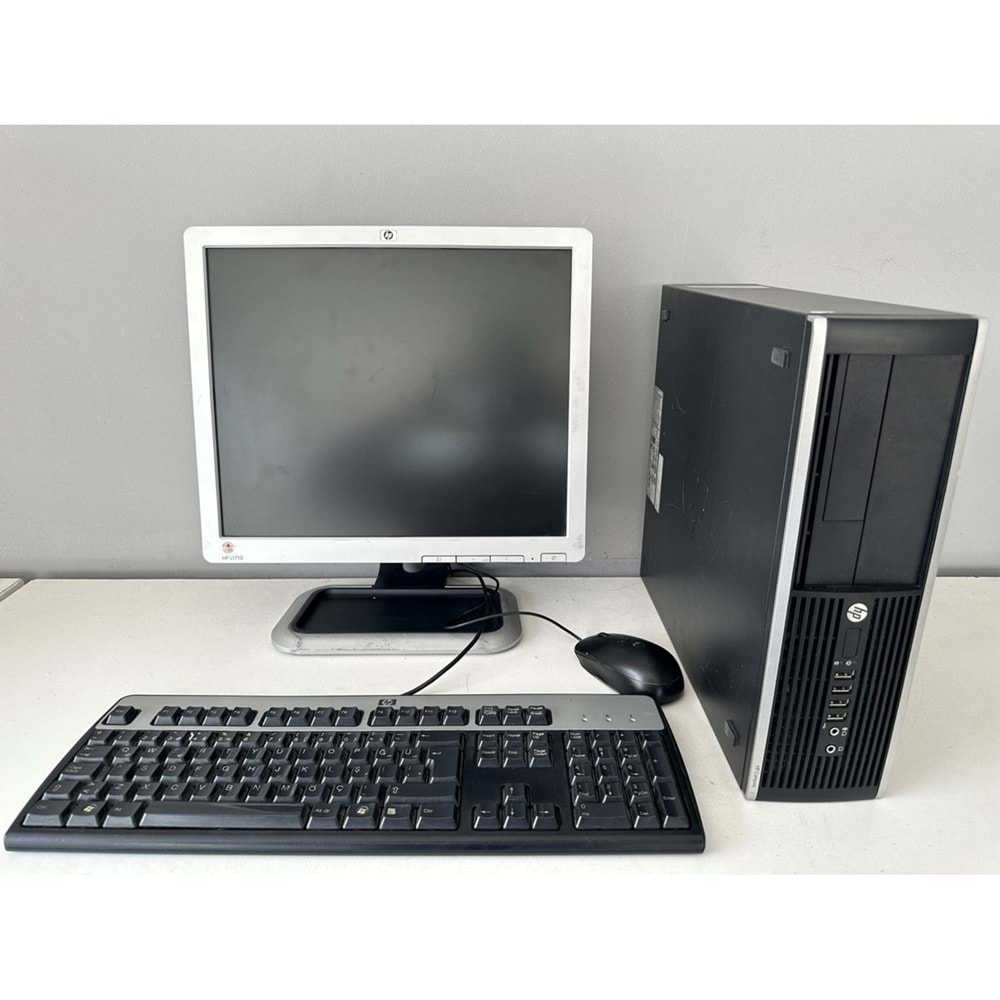 HP Compaq 8100 Elite Small / İ3-540 3.06Ghz / 8Gb Ddr3 / 128Gb SSD / 2. EL BİLGİSAYAR / HP 17