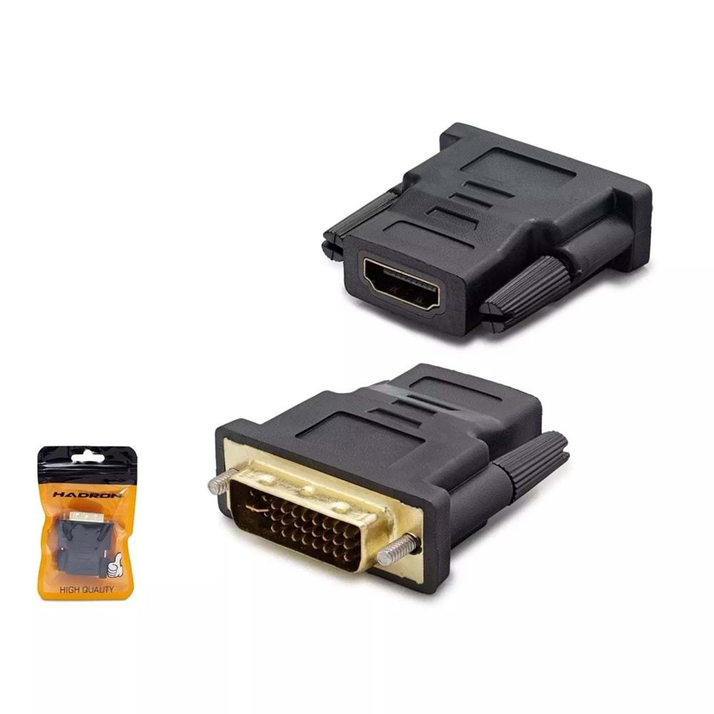 Hadron HDX1260 Adaptör Çevirici DVI to HDMI