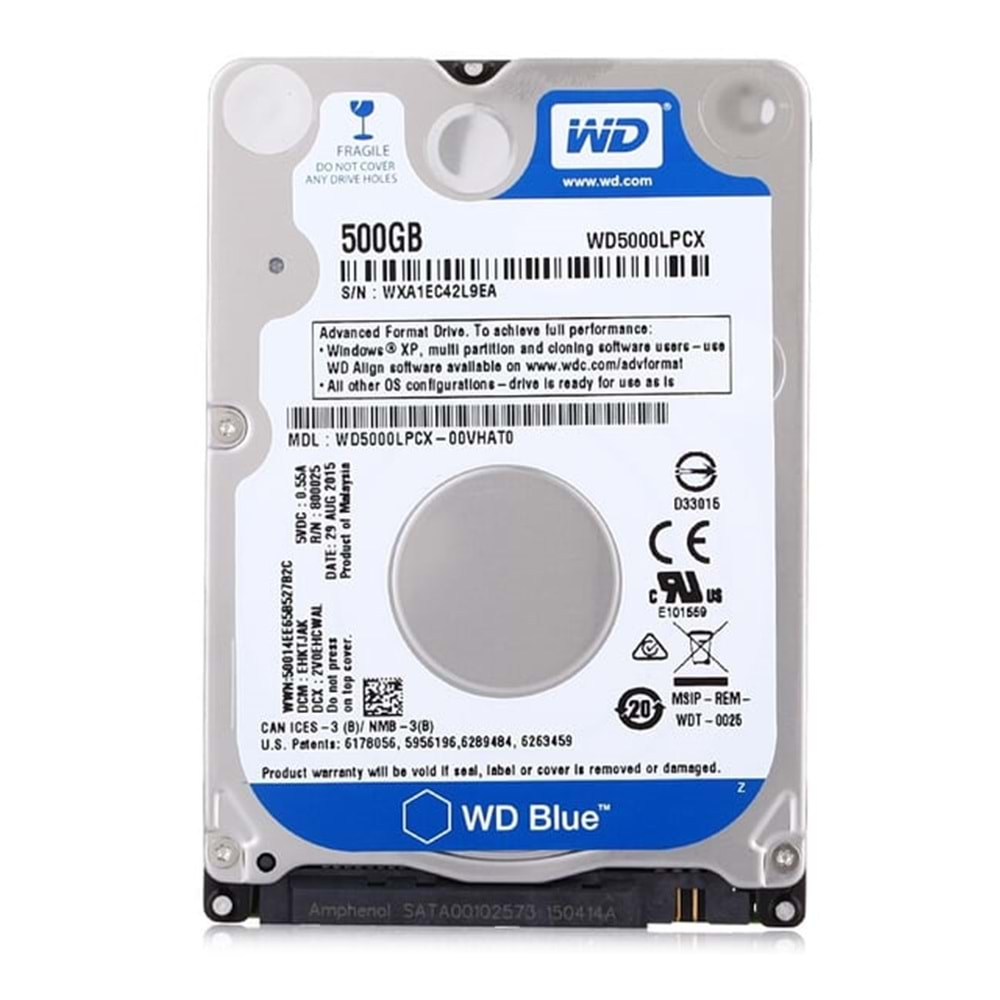 WD 500gb 2.5