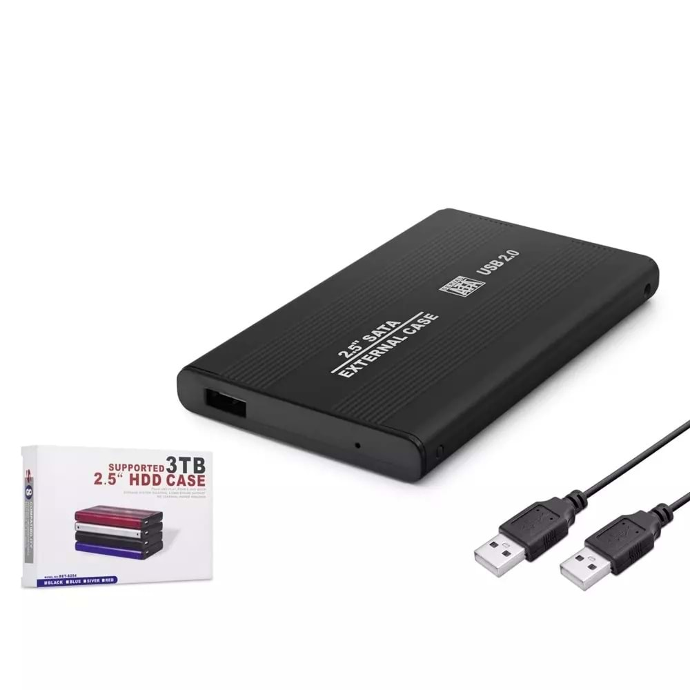 Harici Disk HADRON HDX1758 HARDDİSK KUTUSU METAL USB 2.0 SATA 2.5