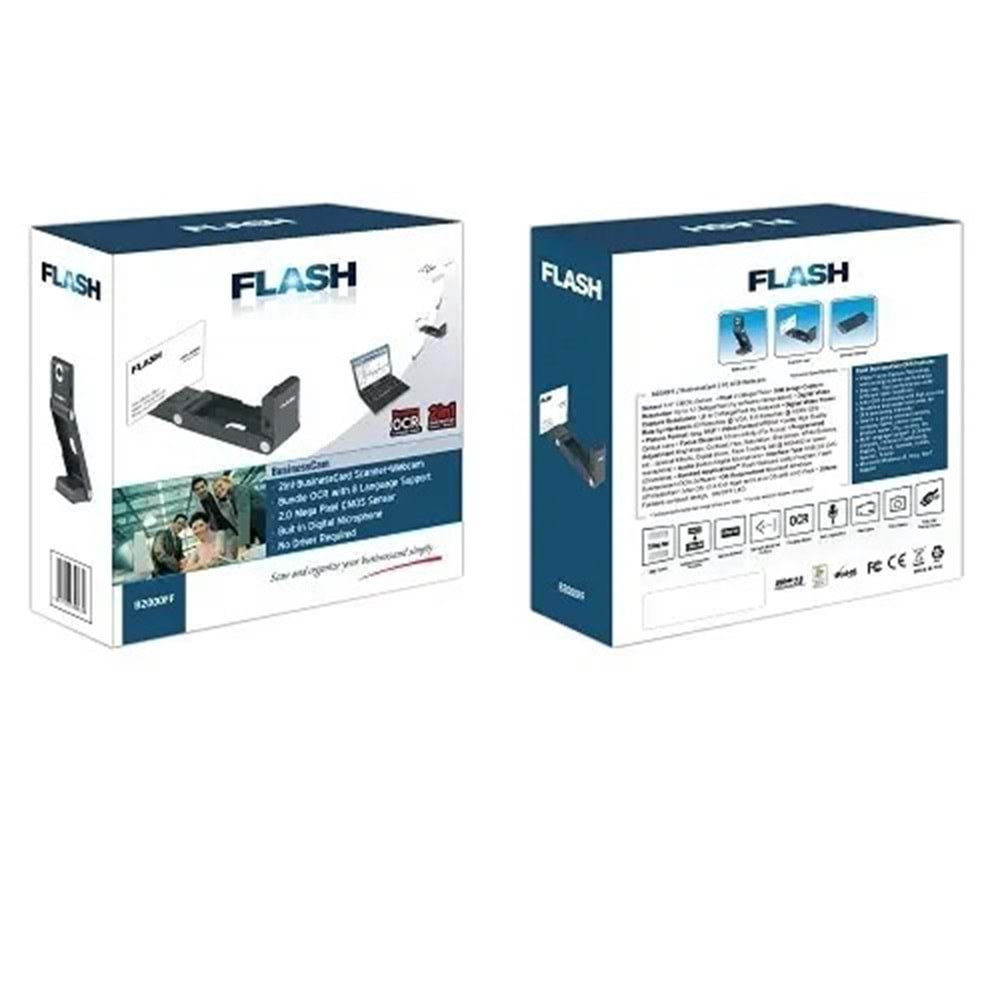 Flash Web Camera B2000FF Bundle Ocr 2in1