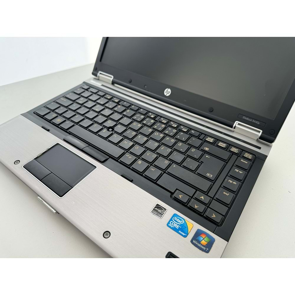 HP Elitebook 8440p i5-540m 2.20Ghz 4Gb Ram-ddr3 128gb sdd 14.1 Ekran 2.El Laptop 2 Ay Garantili