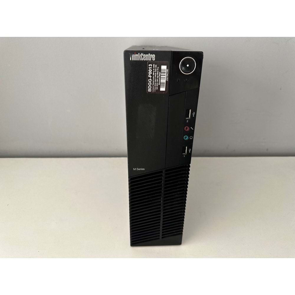 Lenovo ThinkCentre M91p Slim / İ3-2120 3.10GHz / 8Gb DDR3 Ram / 256Gb Ssd + 250Gb Hdd / 2.El Bilgisayar / 3 Ay Garantili