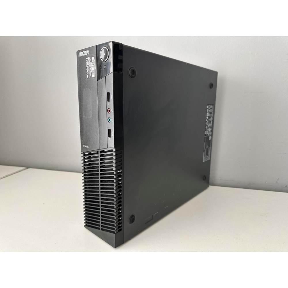 Lenovo ThinkCentre M91p Slim / İ3-2120 3.10GHz / 8Gb DDR3 Ram / 256Gb Ssd + 250Gb Hdd / 2.El Bilgisayar / 3 Ay Garantili