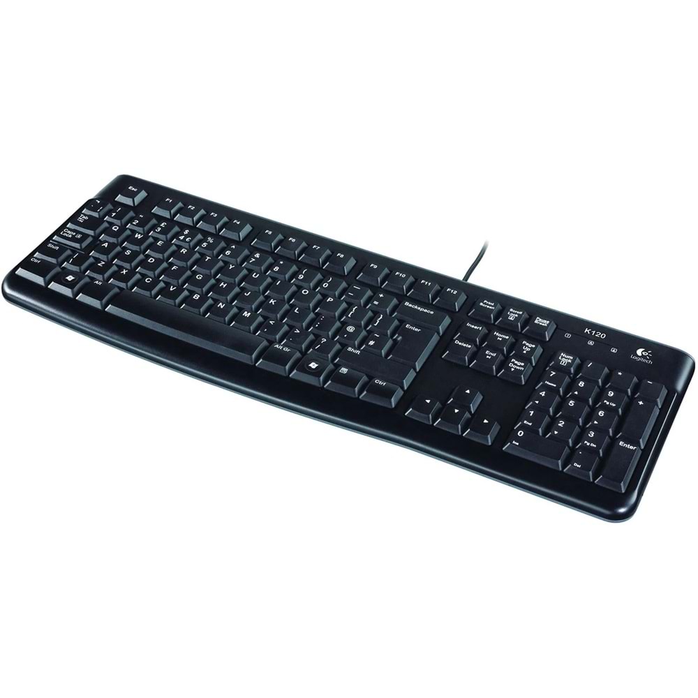 Logıtech K120 Q TR USB KABLOLU KLAVYE SİYAH (920-002505)